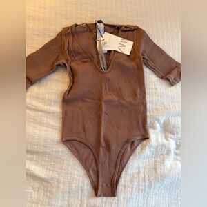 New Zara Knit Bodysuit